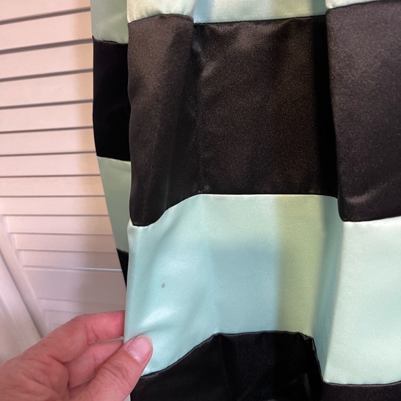 Windsor Semi-Formal Dress, Black & Turquoise Size 5/6 - Picture 2 of 7